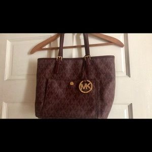 MK signature tote